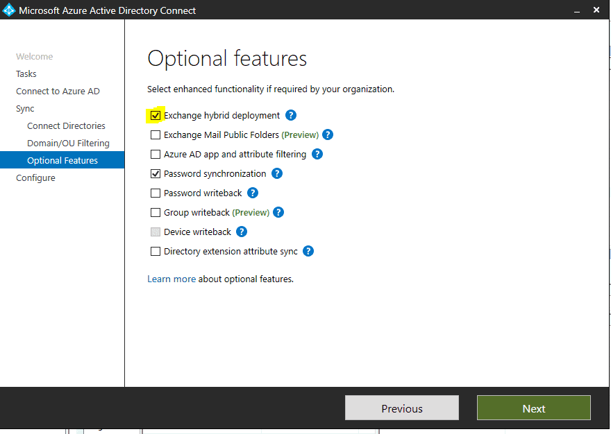 AD Connect Sync Azure AD