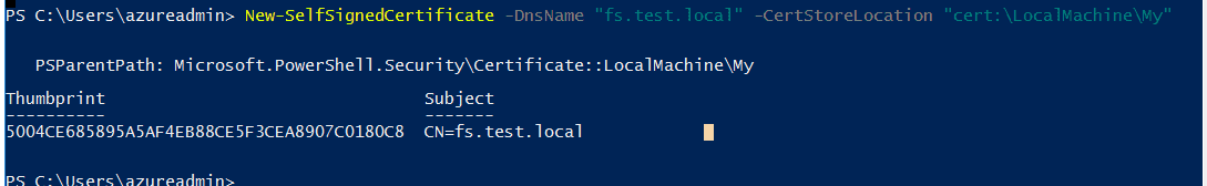 powershell-self-signed-certificate