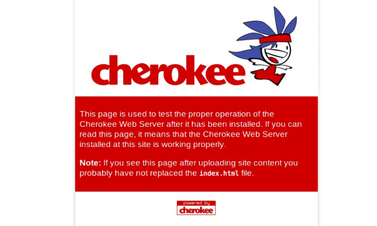 cherokee web server