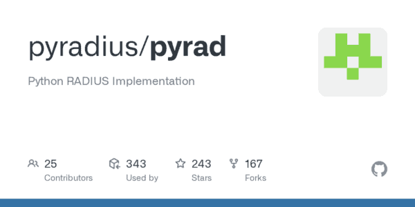 pyrad RADIUS for Python