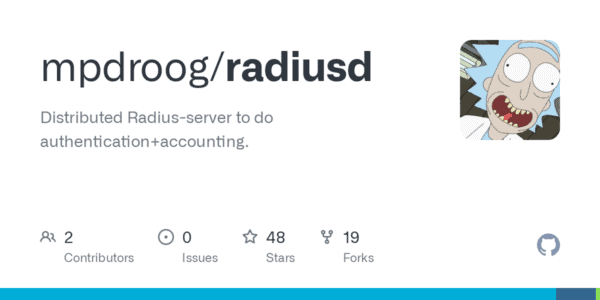 radiusd authentication and accounting