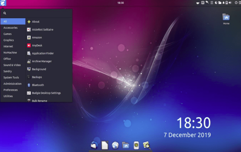 Budgie ubuntu desktop