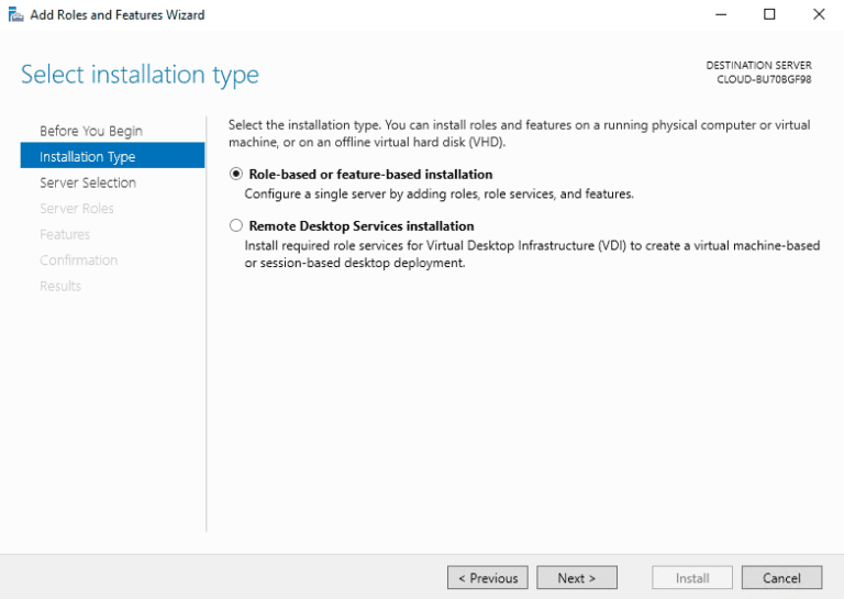 Windows NFS Server Installation