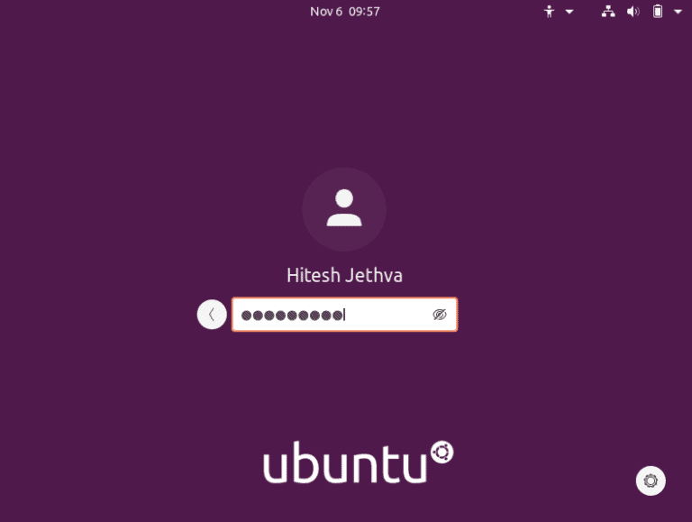 ubuntu desktop login