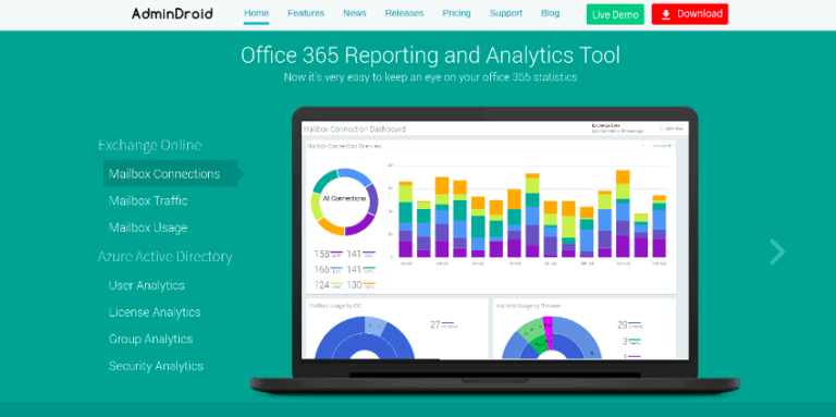 Admindroid Free Office 365 Reporting Tools
