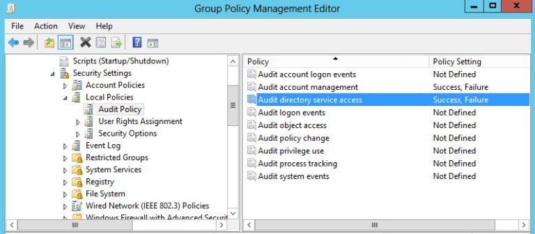 Active Directory OU – AD Organizational Unit Audit Directory Service Access
