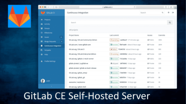 Install Gitlab Self Hosted Server on CentOS 8