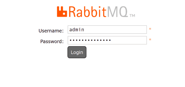 rabbitMQ WEB interface