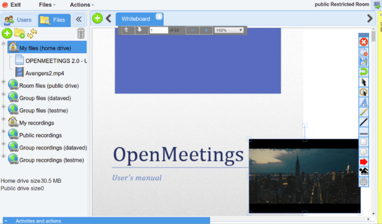 Video Conferencing Software Apache OpenMeetings