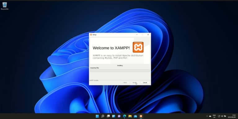 XAMPP Installing