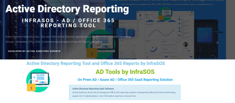 Infra SOS Reporting for Active Directory