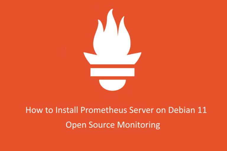Install Prometheus Server on Debian 11