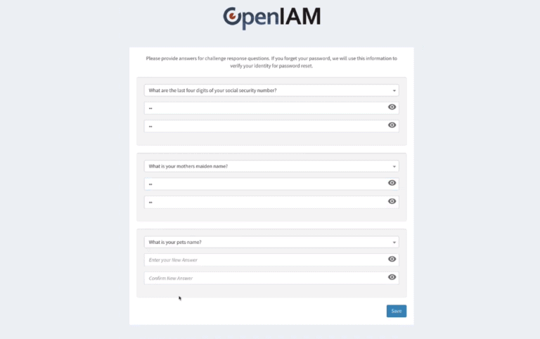 OpenIAM identity manager