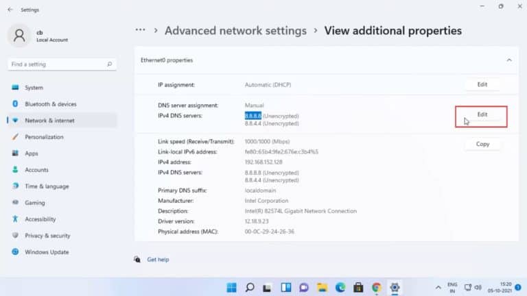 How to Change Your DNS Server Settings in Windows 10 / 11?