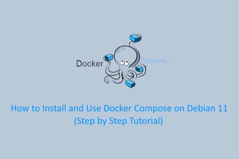 install and use Docker Compose on Debian 11