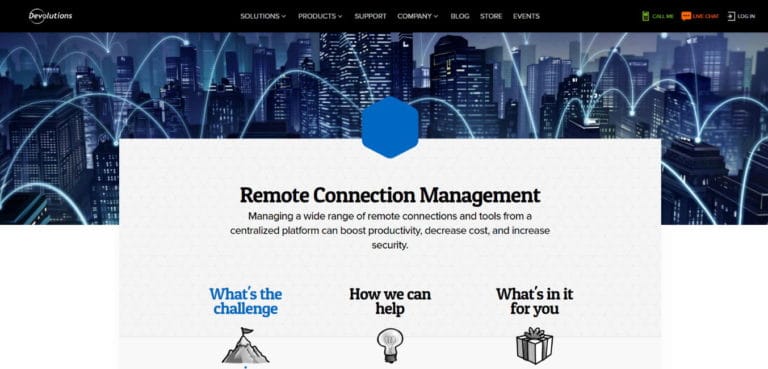 remote desktop connection - devolutions