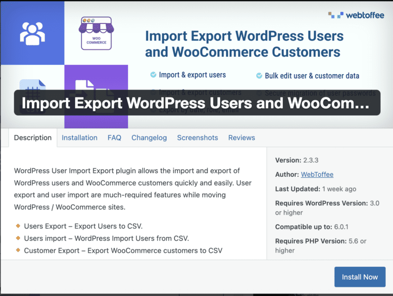 Export WordPress Database (Several Options Available) woocommerce import export wordpress database