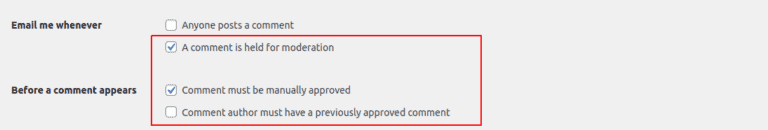 Set up a comment moderation system