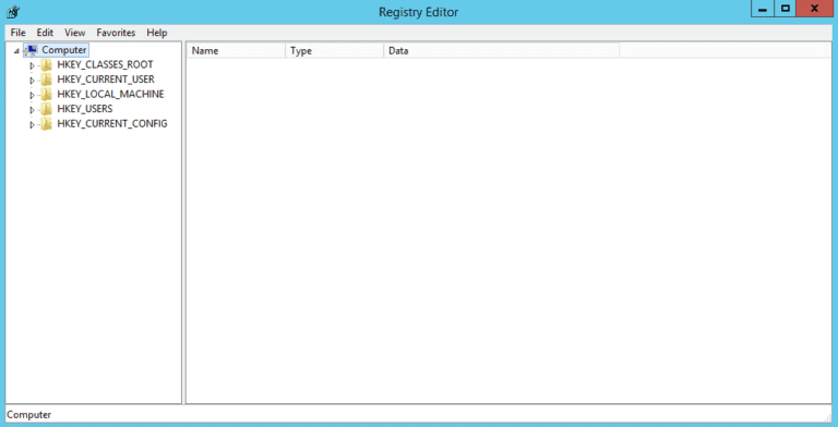 How to Enable Windows Update in the Windows Registry. Registry editor interface