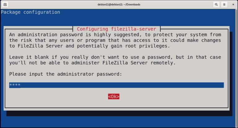 FileZilla Server Configuration