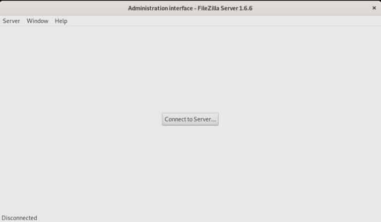 FileZilla Server Homepage