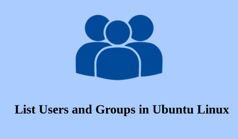 How To - List Users and Groups in Ubuntu Linux (Easy)