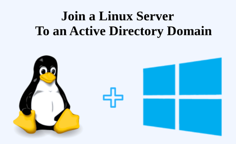 How to Join a Linux Server to an Active Directory Domain