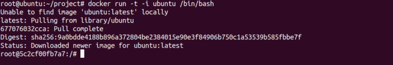 download and run ubuntu image