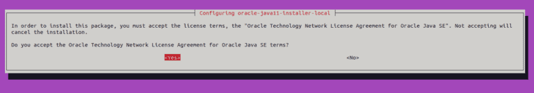 How to Install Java in Ubuntu 20.04 / 22.04 oracle licence agreement