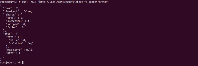 Install Elasticsearch, Logstash, Kibana (Elastic Stack) Ubuntu 22.04/20.04 verify filebeat