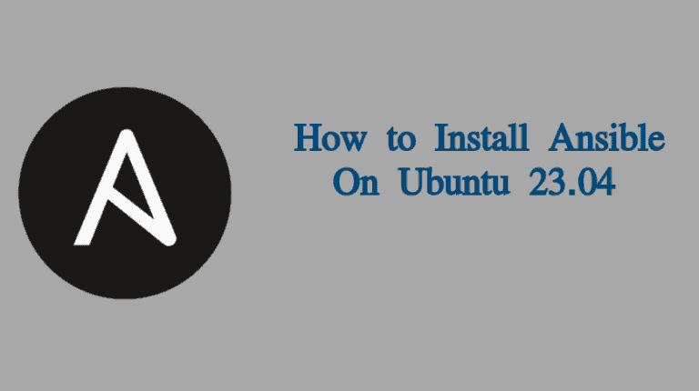 How to Install Ansible on Ubuntu 23.04 Server