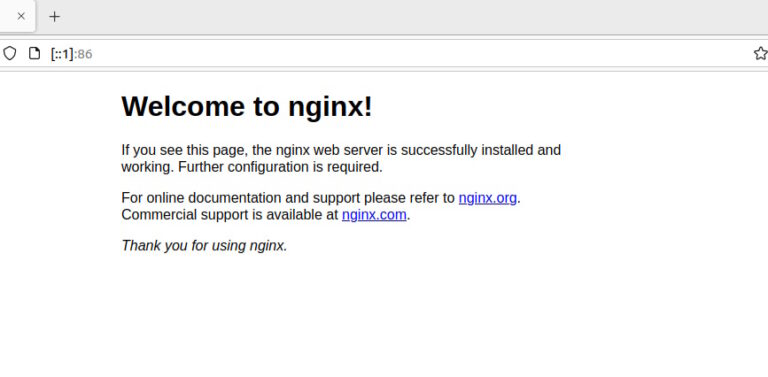 How to Enable IPv6 in Nginx and Apache verification browser