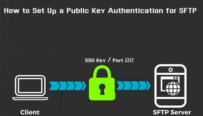 How to Set Up a Public Key Authentication for SFTP