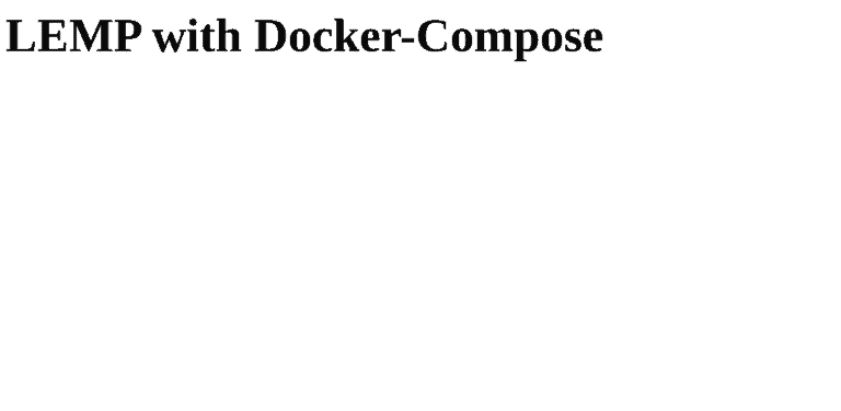 Docker Compose Tutorial: How to Manage Multi-Container Applications verify nginx