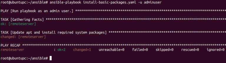 install basic packages