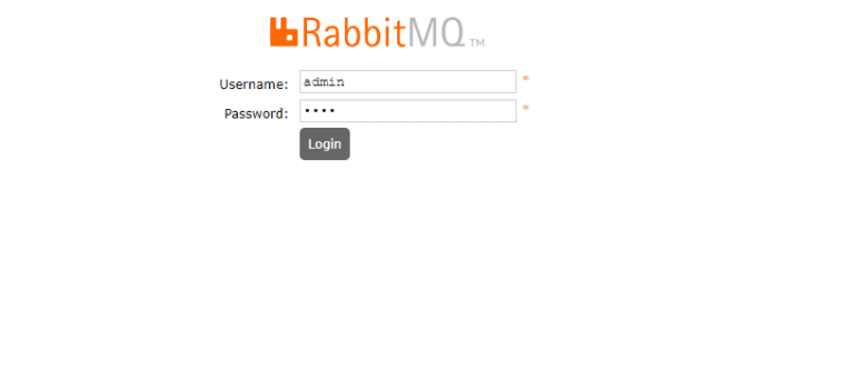 RabbitMQ Login